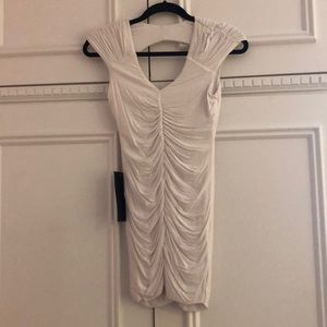 BEBE white dress